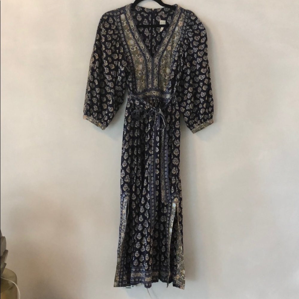 Rebecca Taylor La Vie Navy Floral Dress